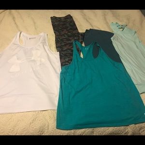 Women’s workout lot Under Armour Fabletics GapFit